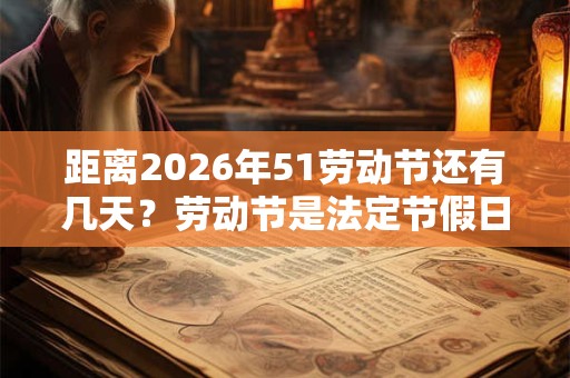 距离2026年51劳动节还有几天？劳动节是法定节假日吗？