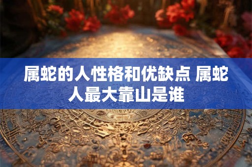 属蛇的人性格和优缺点 属蛇人最大靠山是谁 属蛇的人性格和优缺点 属蛇人最大靠山是谁