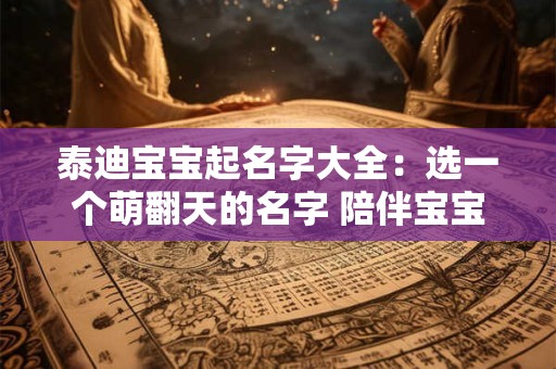 泰迪宝宝起名字大全:选一个萌翻天的名字 陪伴宝宝快乐成长 泰迪宝宝起名字大全:选一个萌翻天的名字 陪伴宝宝快乐成长