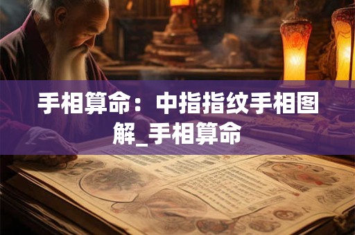 手相算命：中指指纹手相图解_手相算命