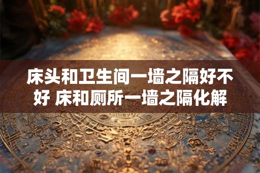 床头和卫生间一墙之隔好不好 床和厕所一墙之隔化解方法