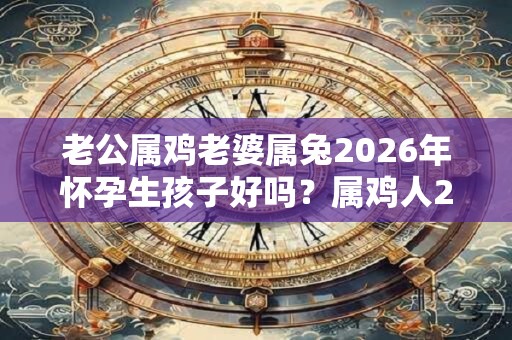 老公属鸡老婆属兔2026年怀孕生孩子好吗？属鸡人2026年婚姻运势如何？