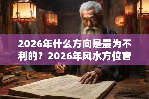 2026年什么方向是最为不利的？2026年风水方位吉凶介绍