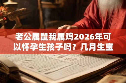 老公属鼠我属鸡2026年可以怀孕生孩子吗？几月生宝宝最好？