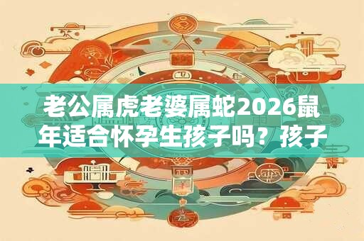 老公属虎老婆属蛇2026鼠年适合怀孕生孩子吗？孩子命好吗？