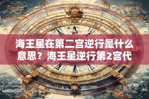 海王星在第二宫逆行是什么意思？海王星逆行第2宫代表什么？