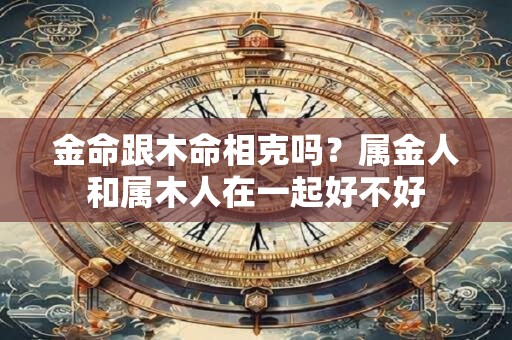 金命跟木命相克吗？属金人和属木人在一起好不好