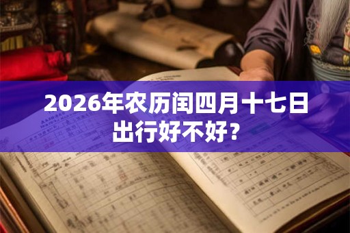 2026年农历闰四月十七日出行好不好? 2026年农历闰四月十七日出行好不好?