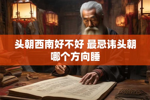 头朝西南好不好 最忌讳头朝哪个方向睡