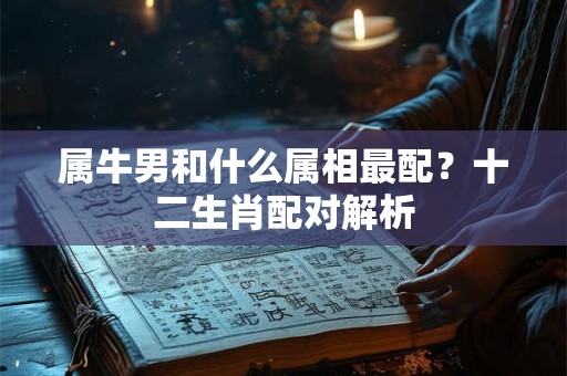 属牛男和什么属相最配？十二生肖配对解析