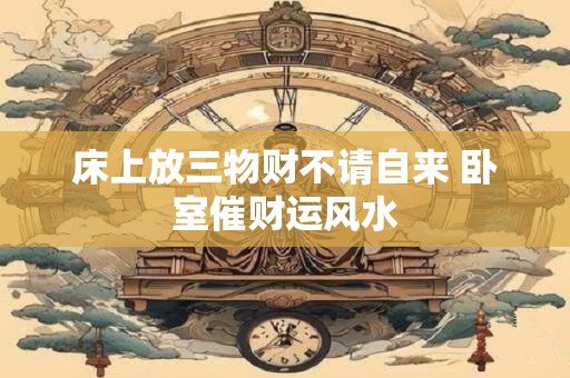 床上放三物财不请自来 卧室催财运风水