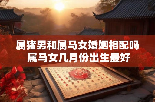 属猪男和属马女婚姻相配吗 属马女几月份出生最好
