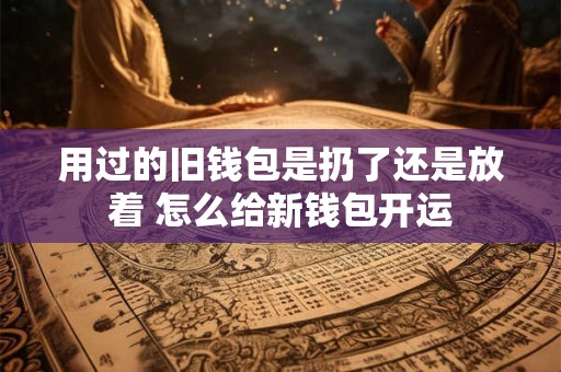 用过的旧钱包是扔了还是放着 怎么给新钱包开运