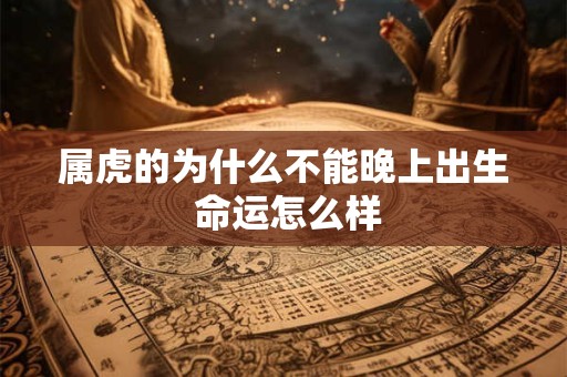 属虎的为什么不能晚上出生 命运怎么样