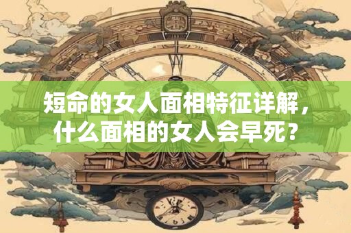 短命的女人面相特征详解,什么面相的女人会早死? 短命的女人面相特征详解,什么面相的女人会早死?