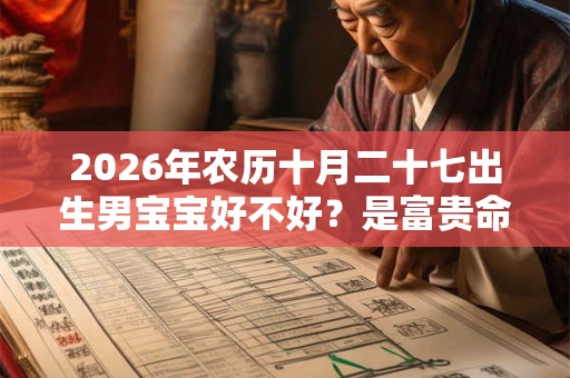 2026年农历十月二十七出生男宝宝好不好?是富贵命吗? 2026年农历十月二十七出生男宝宝好不好?是富贵命吗?