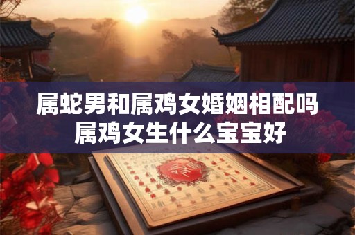 属蛇男和属鸡女婚姻相配吗 属鸡女生什么宝宝好