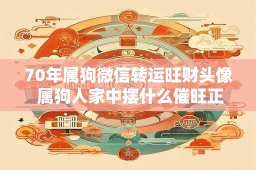 70年属狗微信转运旺财头像 属狗人家中摆什么催旺正财