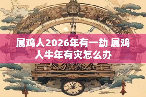属鸡人2026年有一劫 属鸡人牛年有灾怎么办