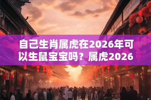 自己生肖属虎在2026年可以生鼠宝宝吗？属虎2026年运势好吗？