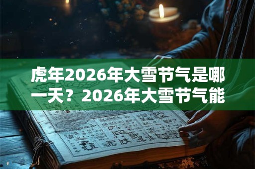 虎年2026年大雪节气是哪一天?2026年大雪节气能理发吗? 虎年2026年大雪节气是哪一天?2026年大雪节气能理发吗?