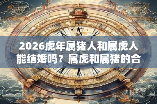2026虎年属猪人和属虎人能结婚吗?属虎和属猪的合不合婚? 2026虎年属猪人和属虎人能结婚吗?属虎和属猪的合不合婚?