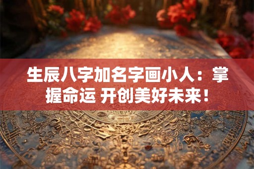 生辰八字加名字画小人：掌握命运 开创美好未来！